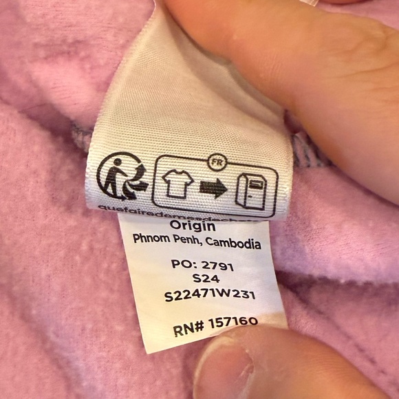 Cotopaxi Women's Amado Fleece Pullover Pink and Grey - Small - Picture 5 of 6